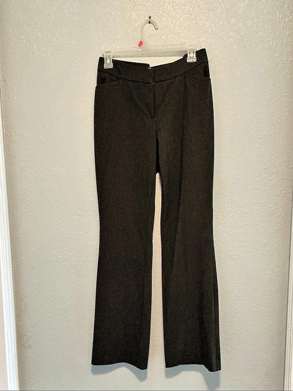 Lark & Ro Flare Pants in Charcoal Size 2 Like New